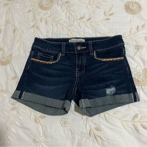 Tucker + Tate Skinny Leg Denim Shorts, 8